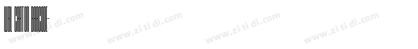 WBL Carton Barcode字体转换